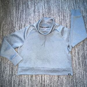 Juicy Couture Sport Women’s Size‎ Large High Neck Drawstring Sweatshirt Gray